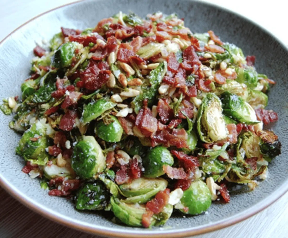 Bacon and Brussel Sprout Salad