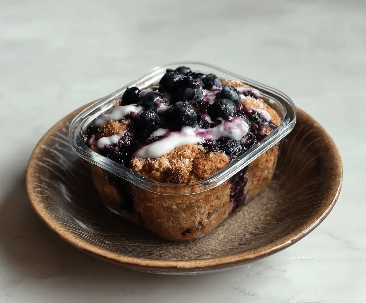 Blueberry Muffin Bowl