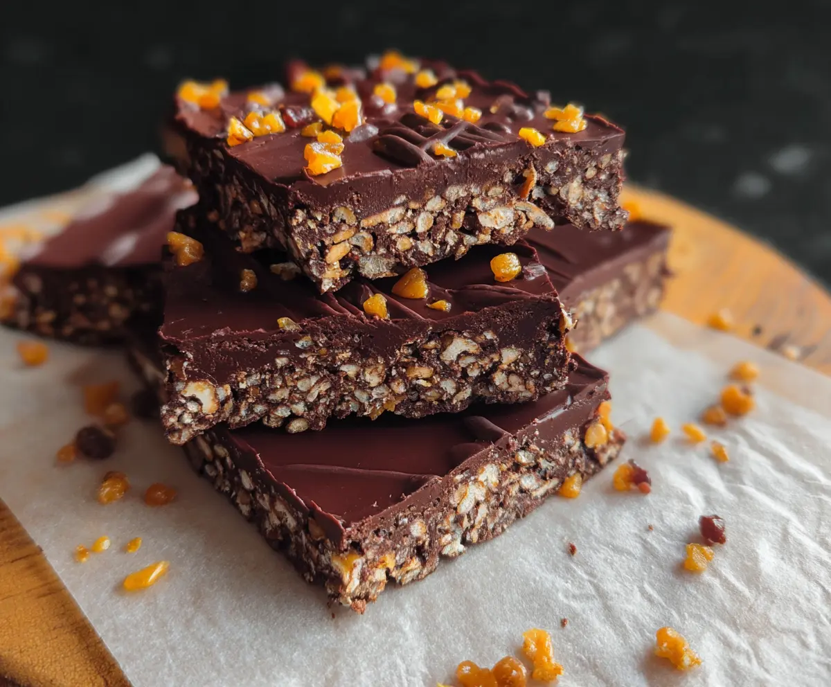 Chocolate Fudge Crunch Bars