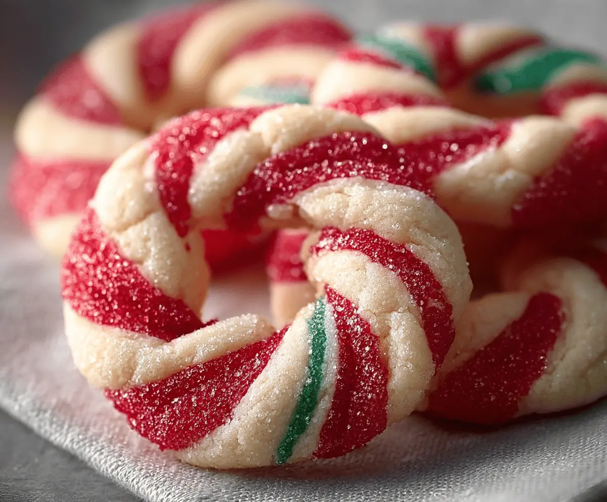 Magical Candy Cane Cookies Recipe