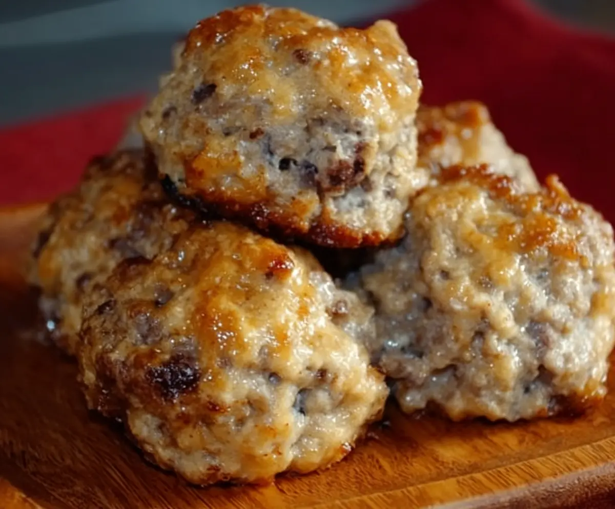 Maple Sausage Balls