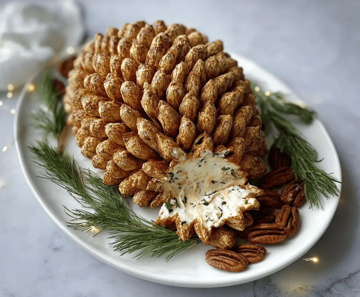 Pine Cone Cheese Ball!