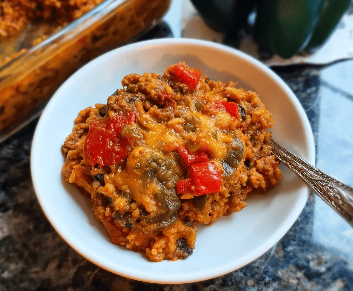Unstuffed Pepper Casserole