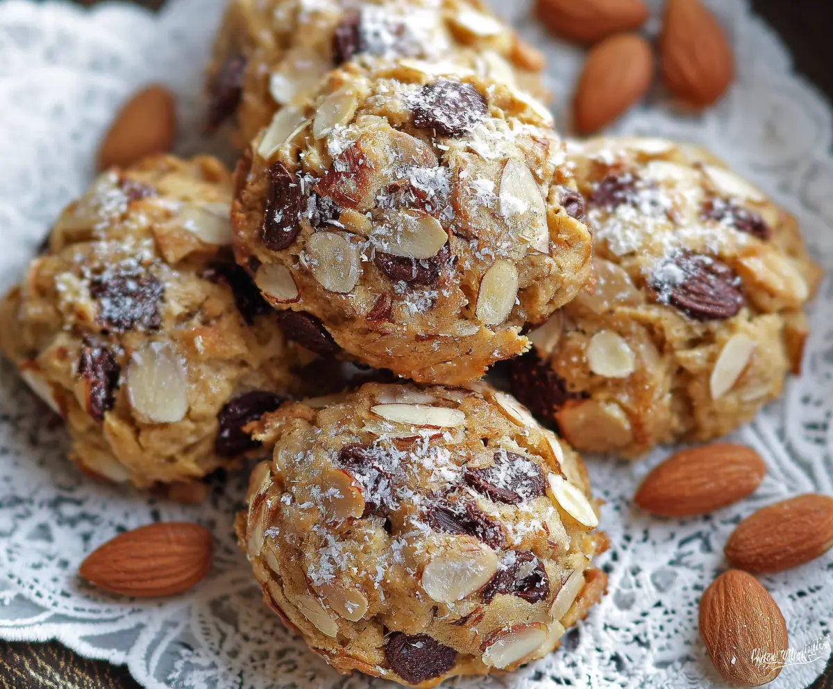 Almond Chocolate Chip Cookies