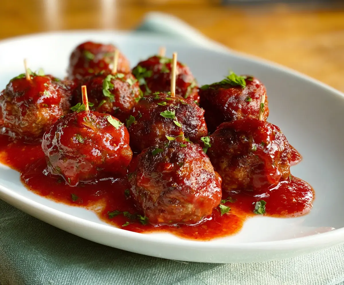 Cape Cod Cocktail Meatballs