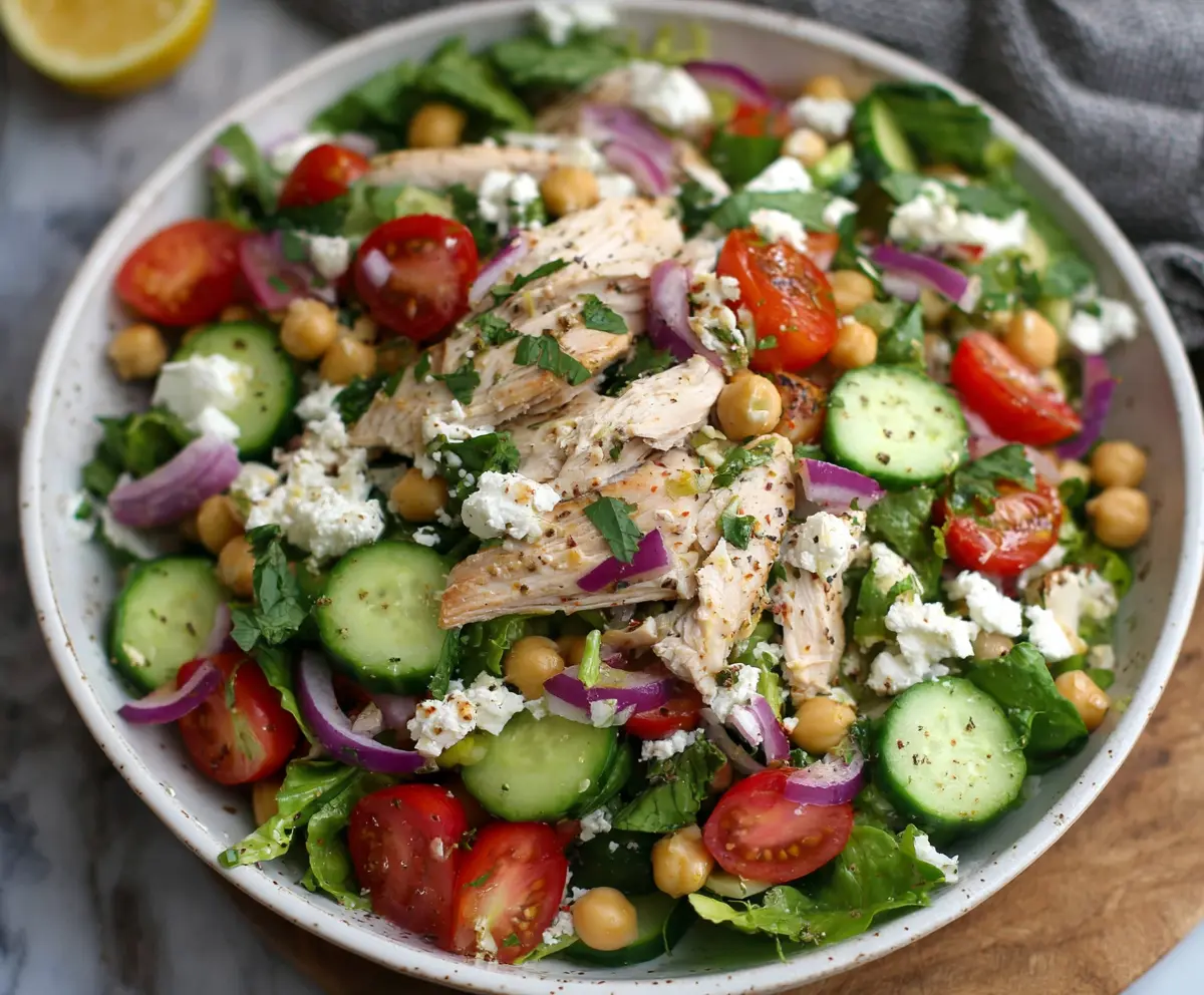 Chicken & Chickpea Power Salad