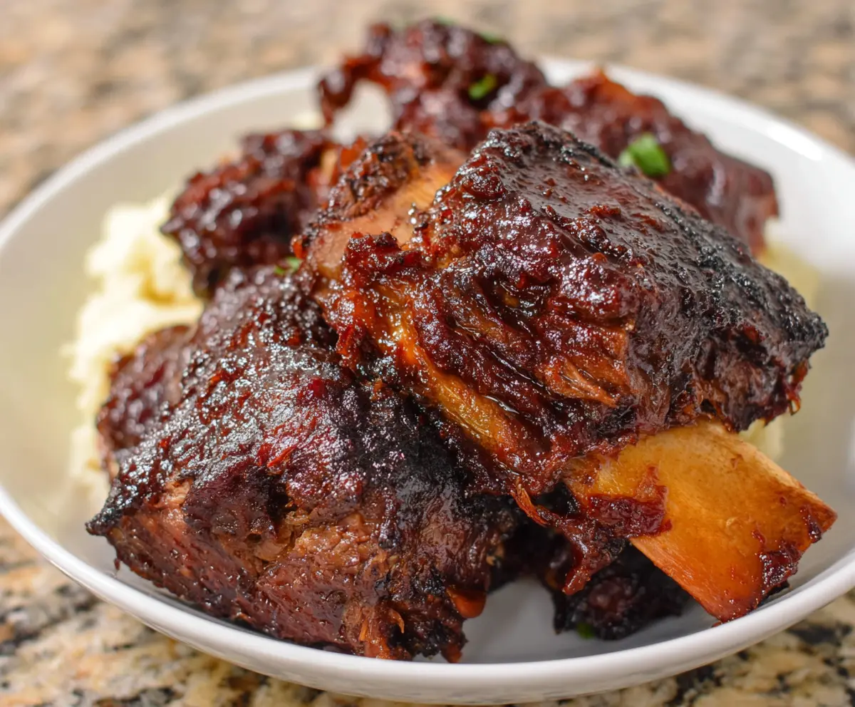Crockpot BBQ Beef Ribs