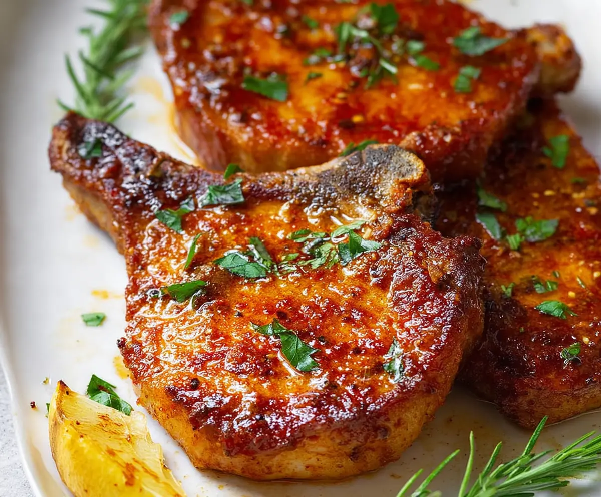 Easy Oven Baked Pork Chops