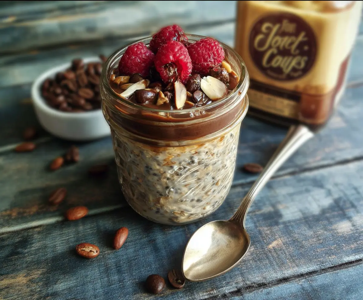 “Faux Joe” Coffee Overnight Oats