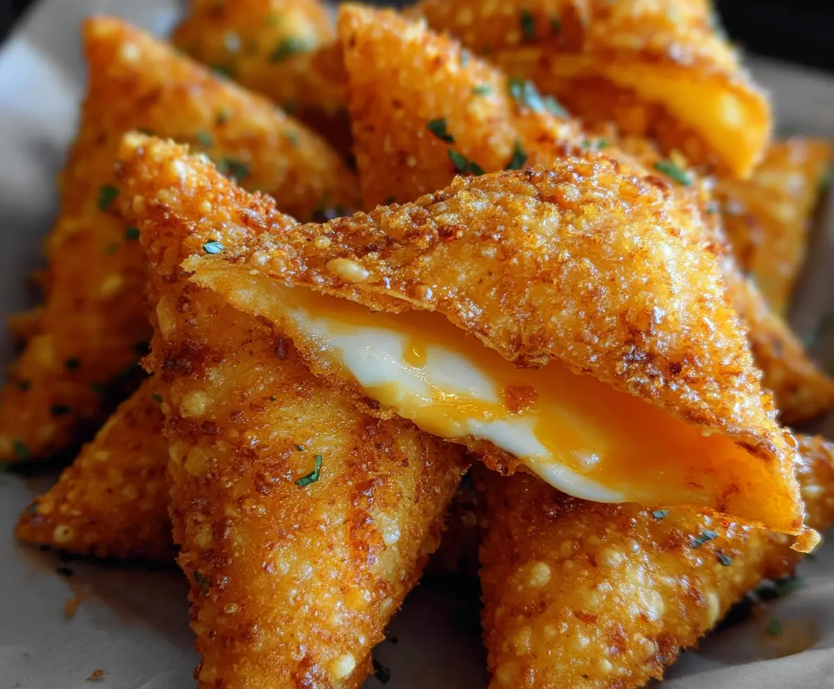 Fried Cheese Stuffed Doritos