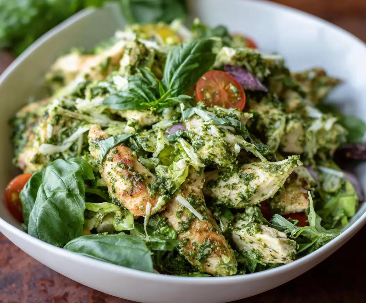 Pesto Chicken Salad