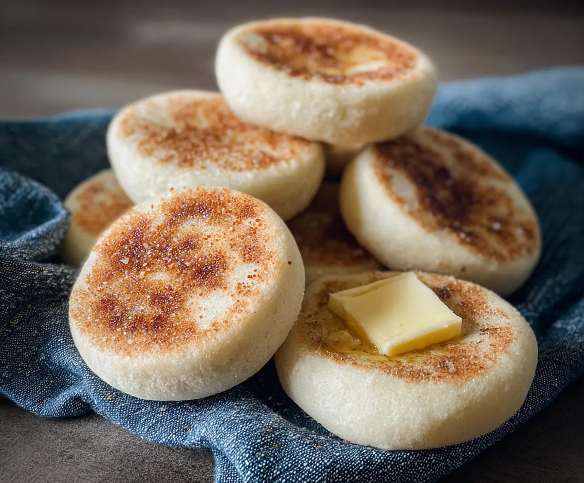Sourdough English Muffins