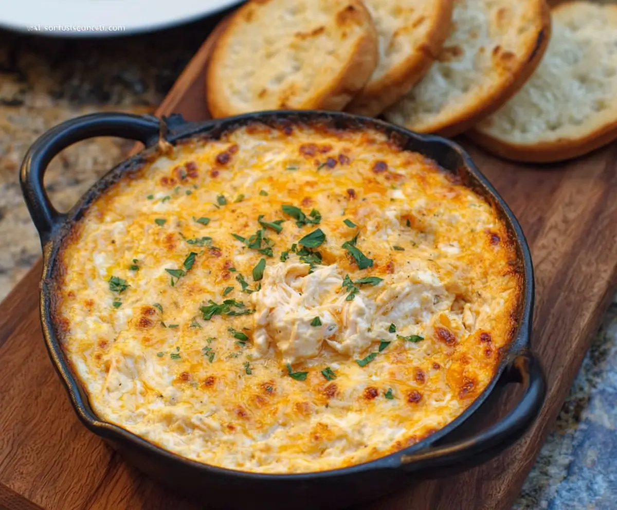Cheesy Hot Crab Dip