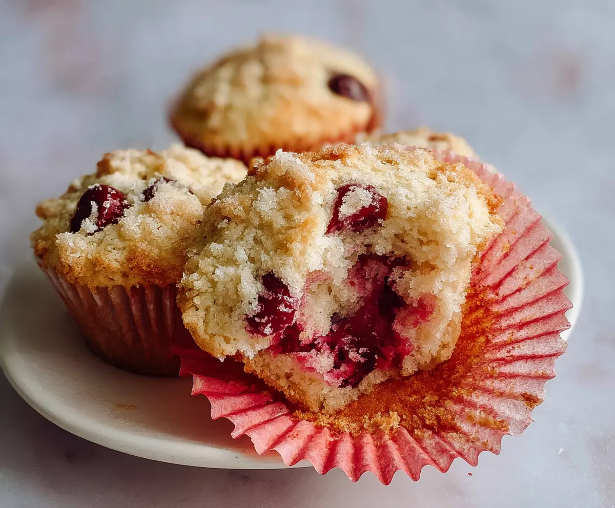 Cherry Muffins (Fresh and Easy)