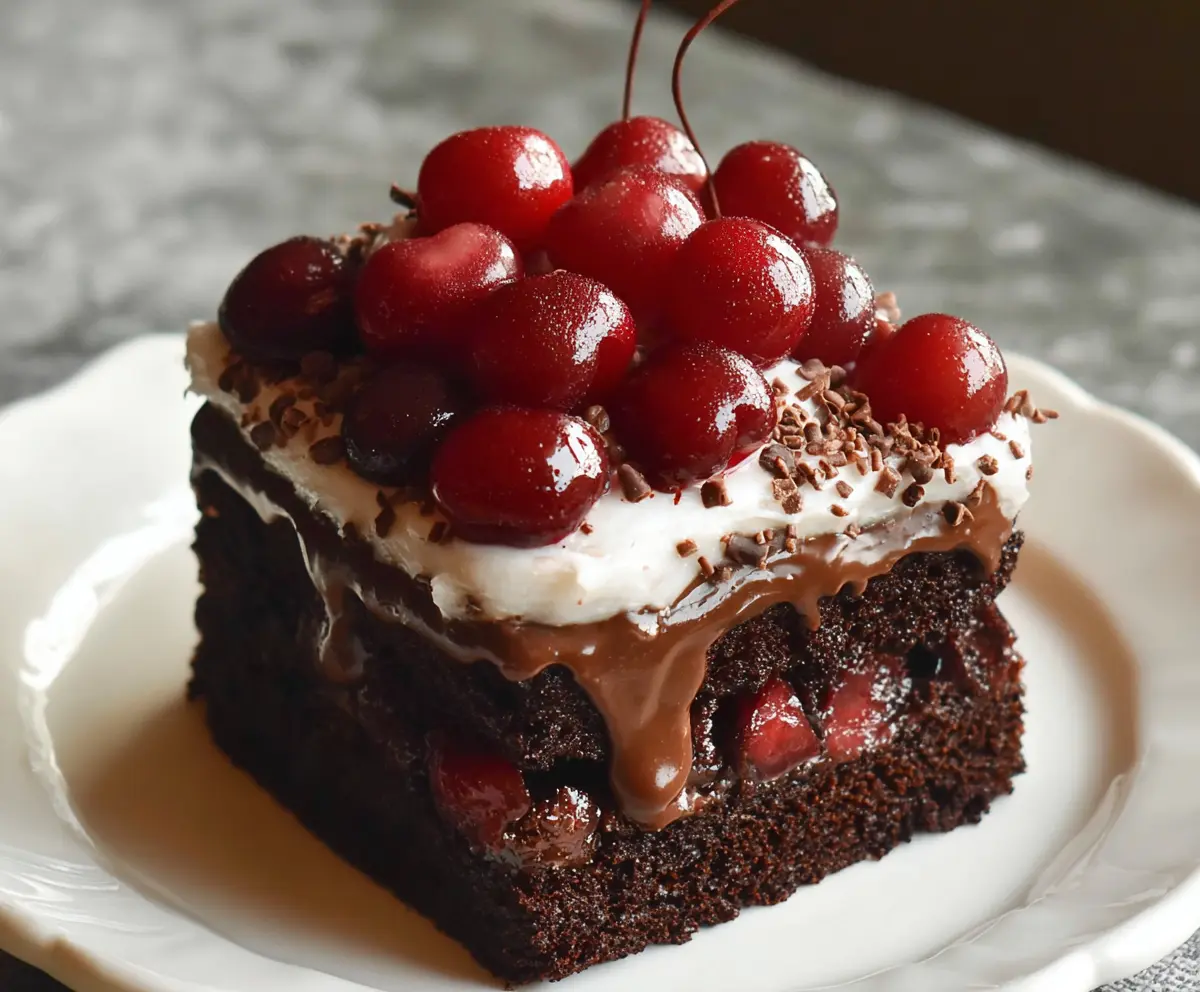 Chocolate Cherry Cake