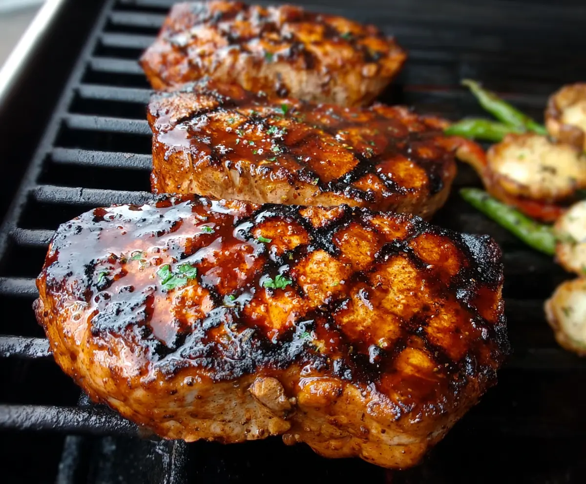 Grilled Pork Loin Chops
