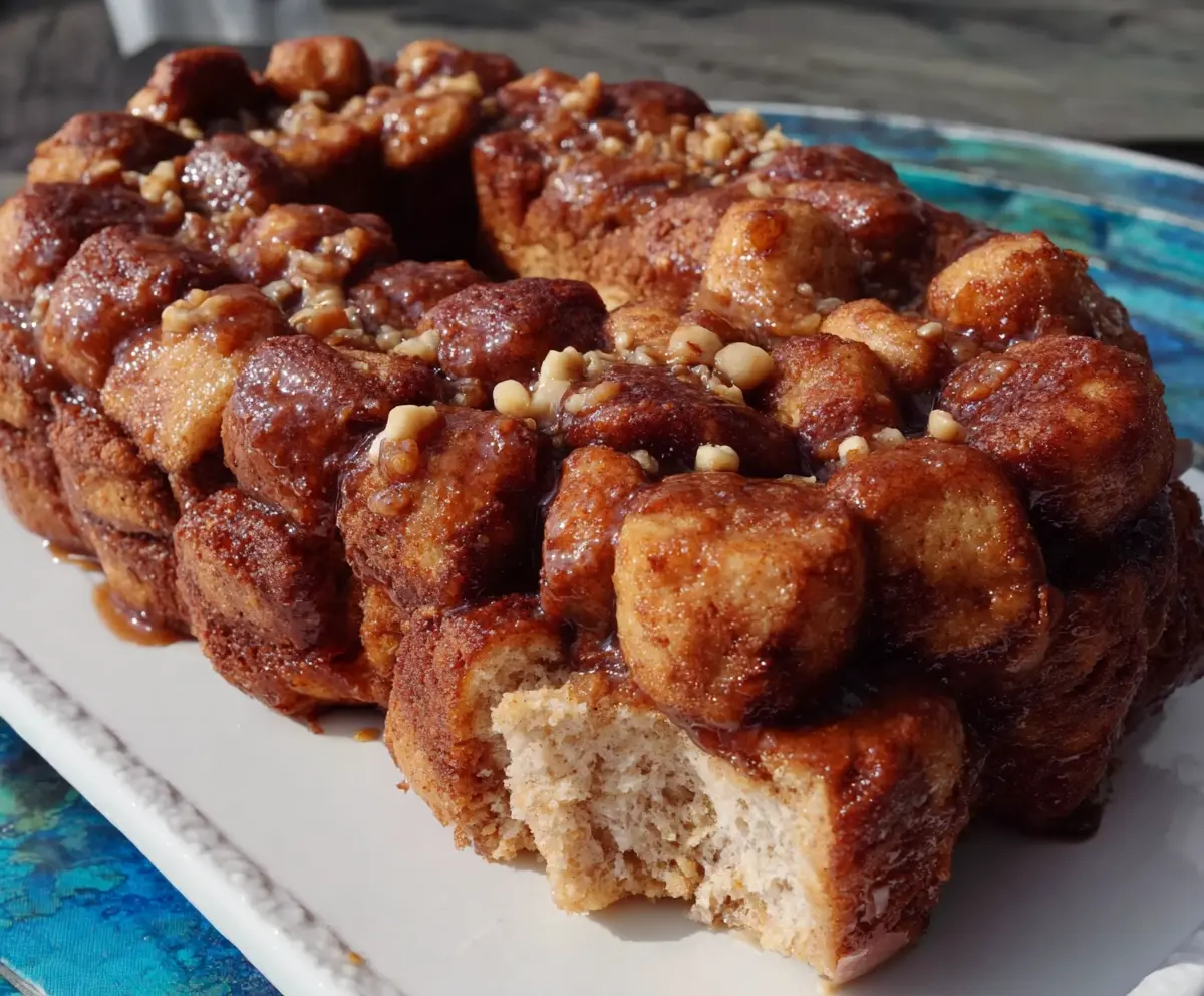 Healthy monkey bread made with whole ingredients and sweetened naturally.