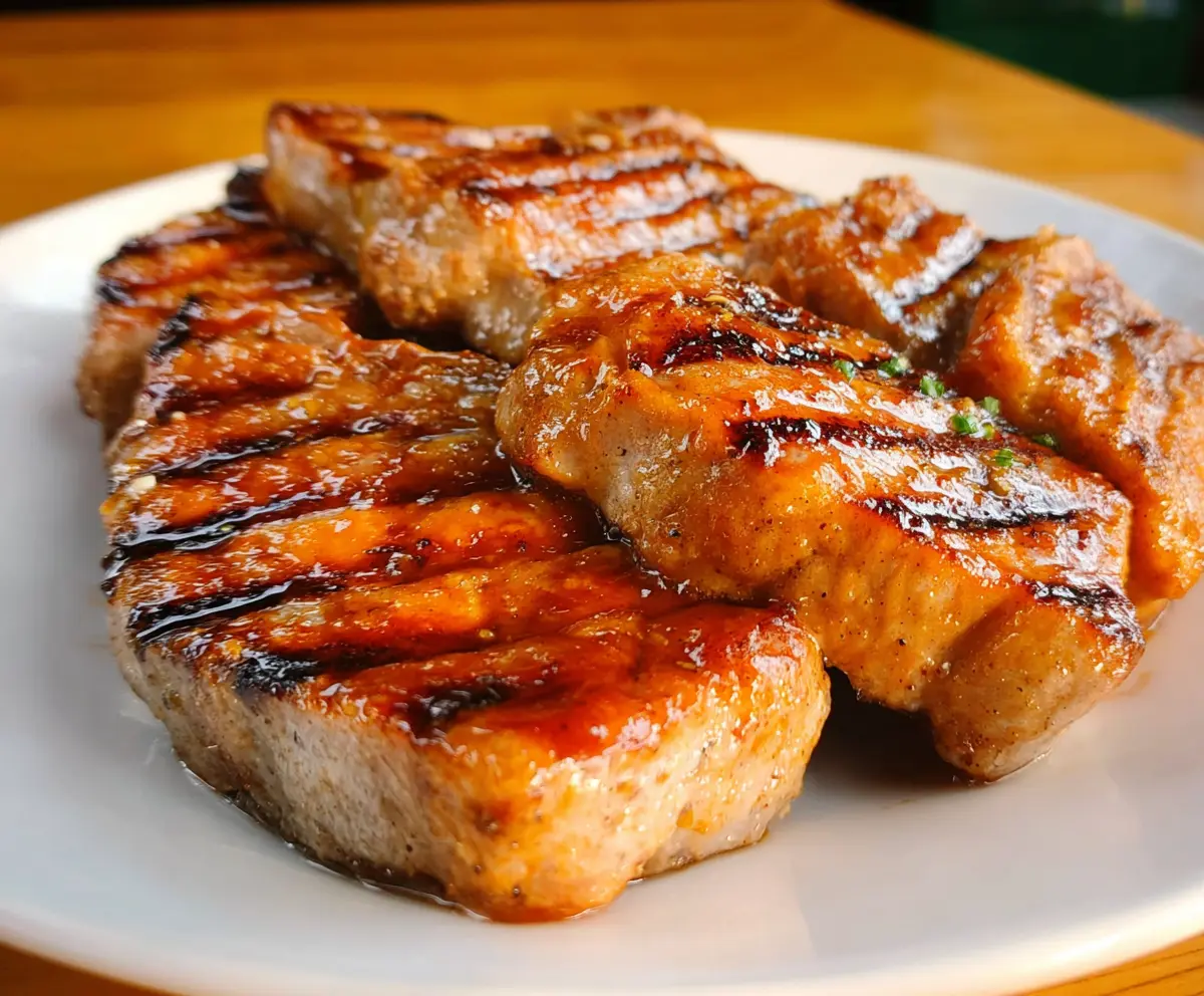 Juicy Grilled Pork Chops