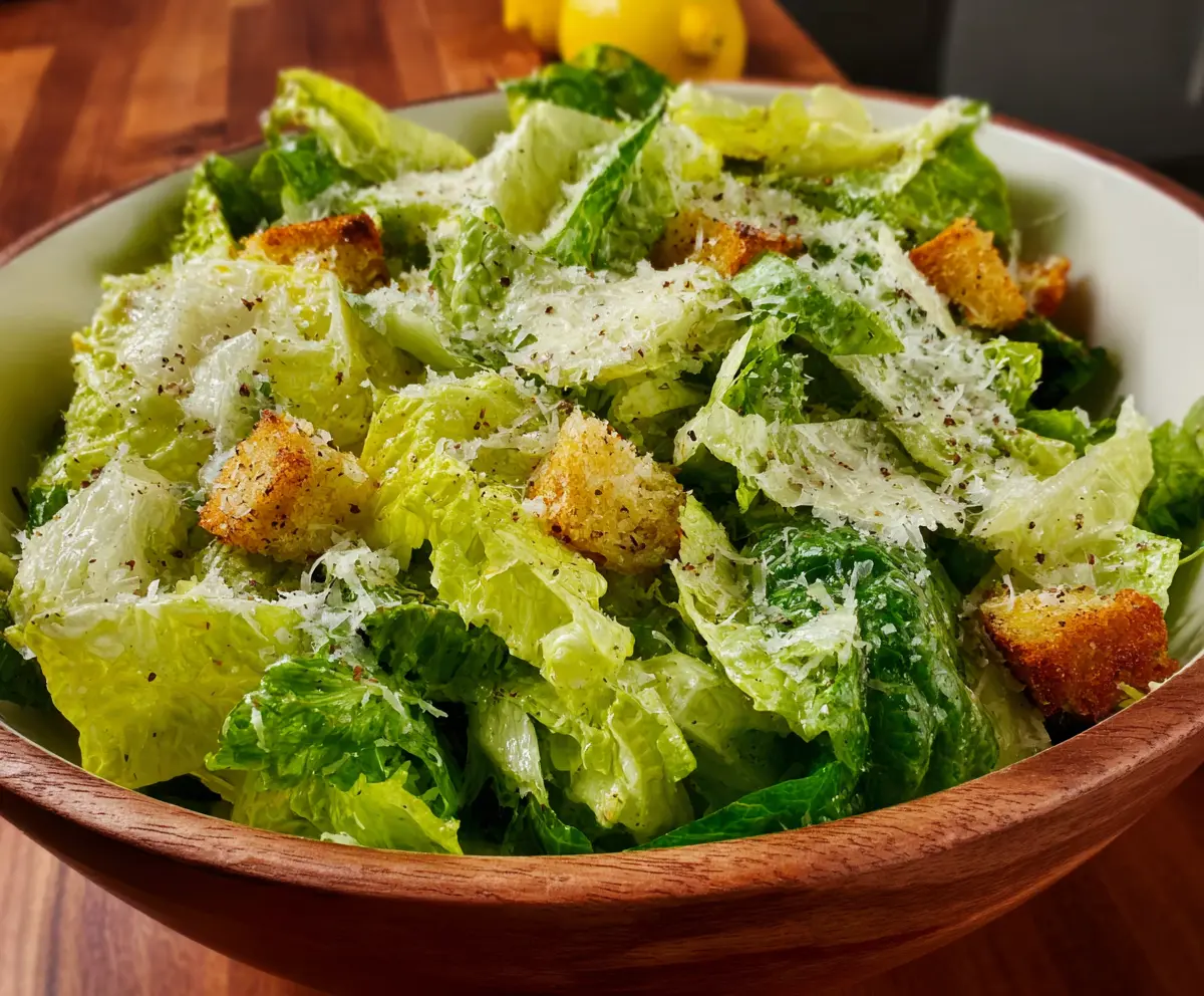 Nana's Crunchy Lemon Parmesan Salad