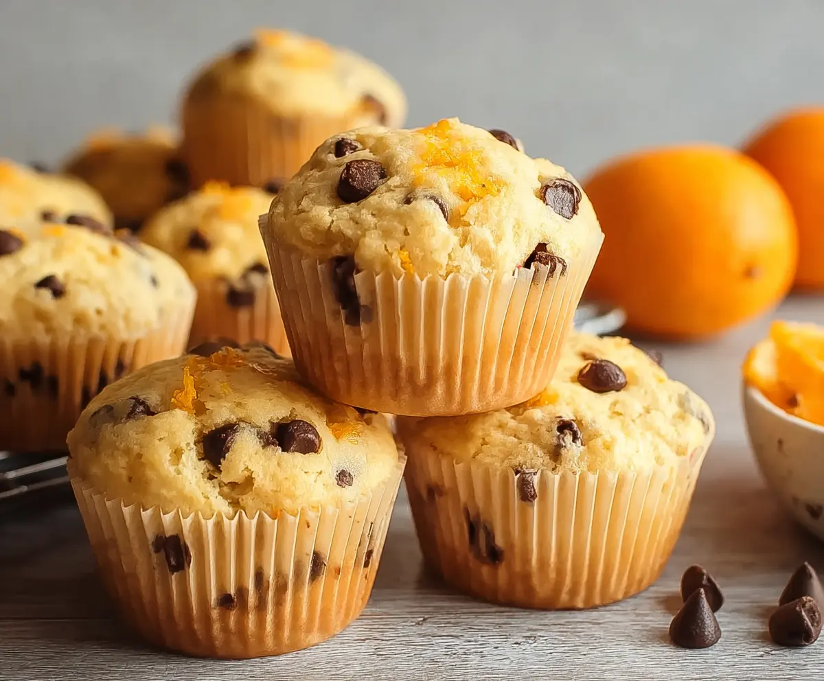 Orange Chocolate Chip Muffins