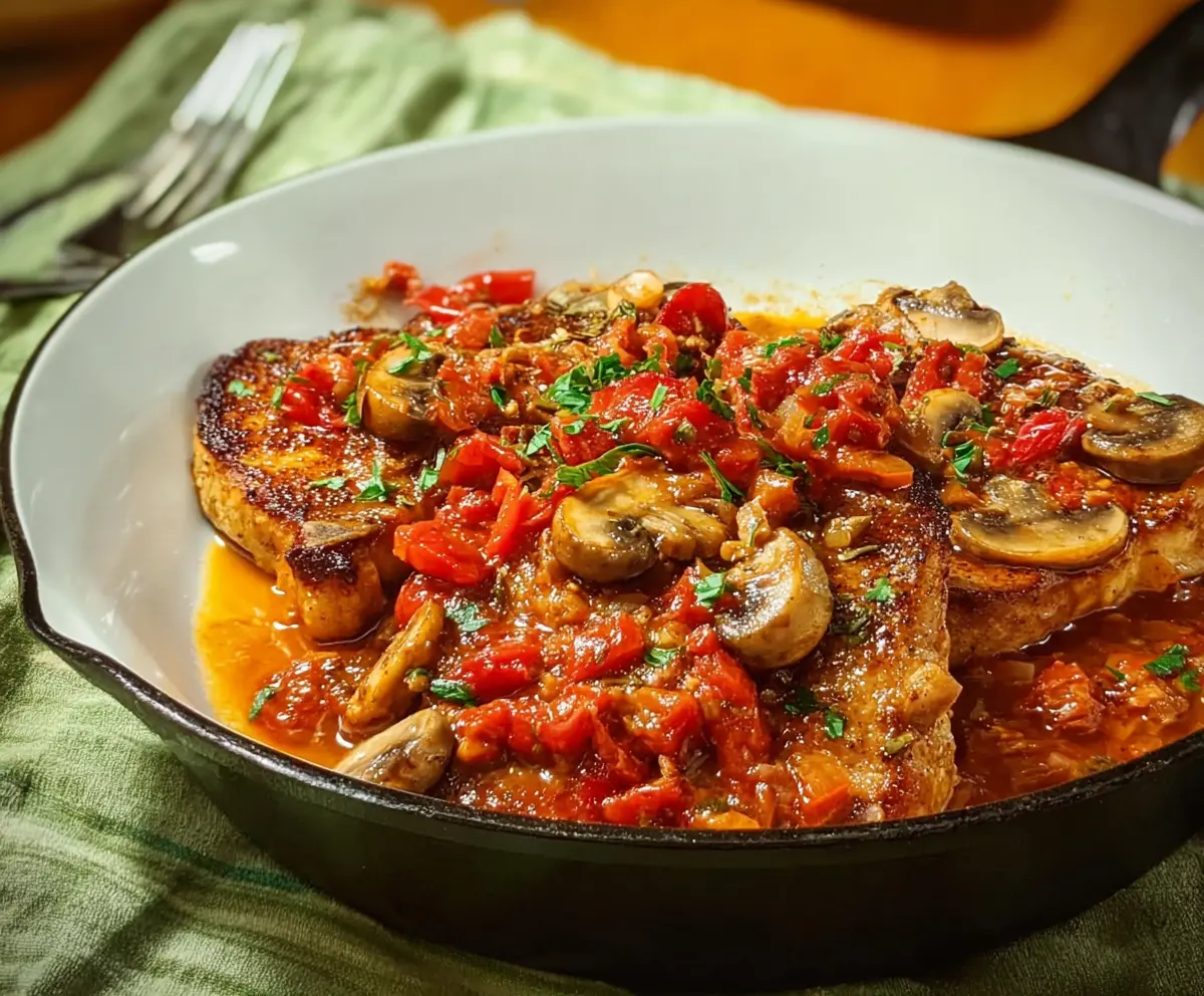 Pork Chops Italiano