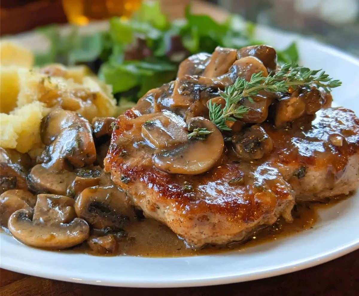 Pork Marsala