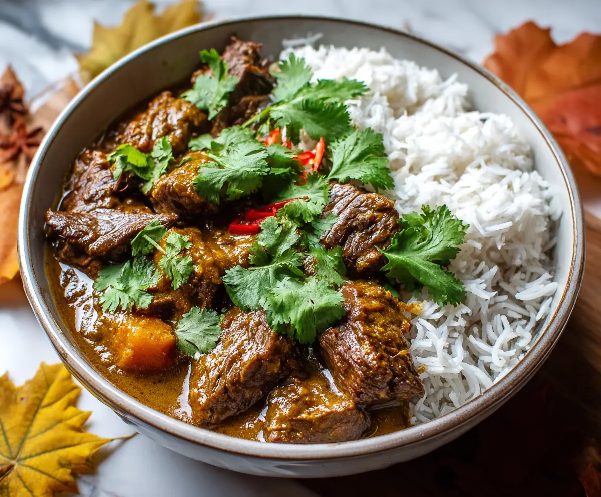 Slow Cooker Beef Coconut Curry