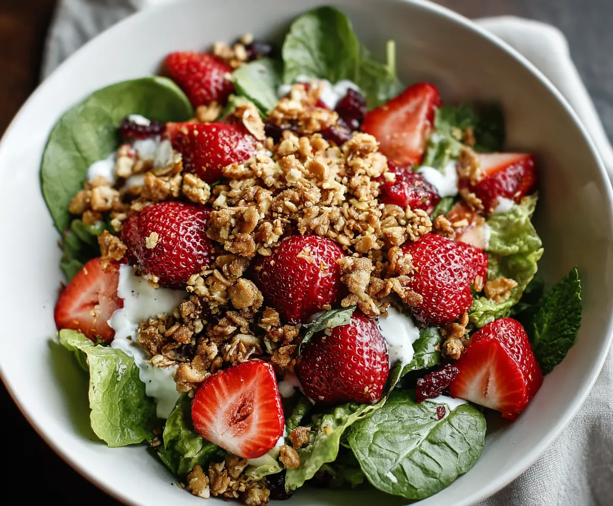 Strawberry Crunch Salad