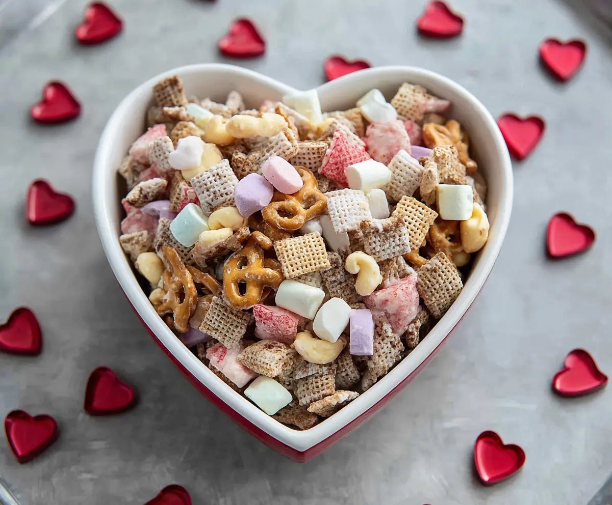 Valentine Chex Mix