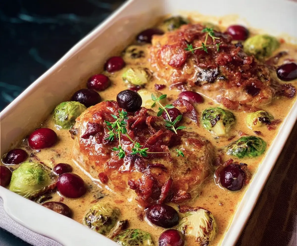 Creamy Cranberry Chicken