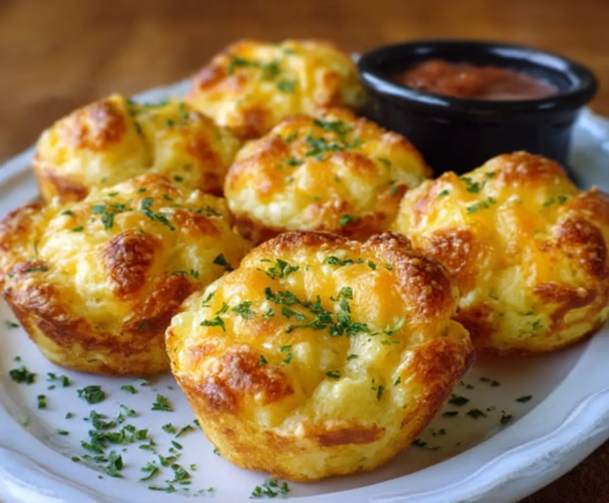 Creamy Potato Puffs with Cheese Delight