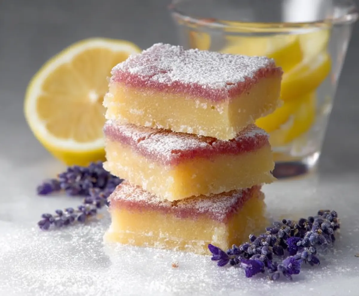 Lavender Lemon Bars Recipe