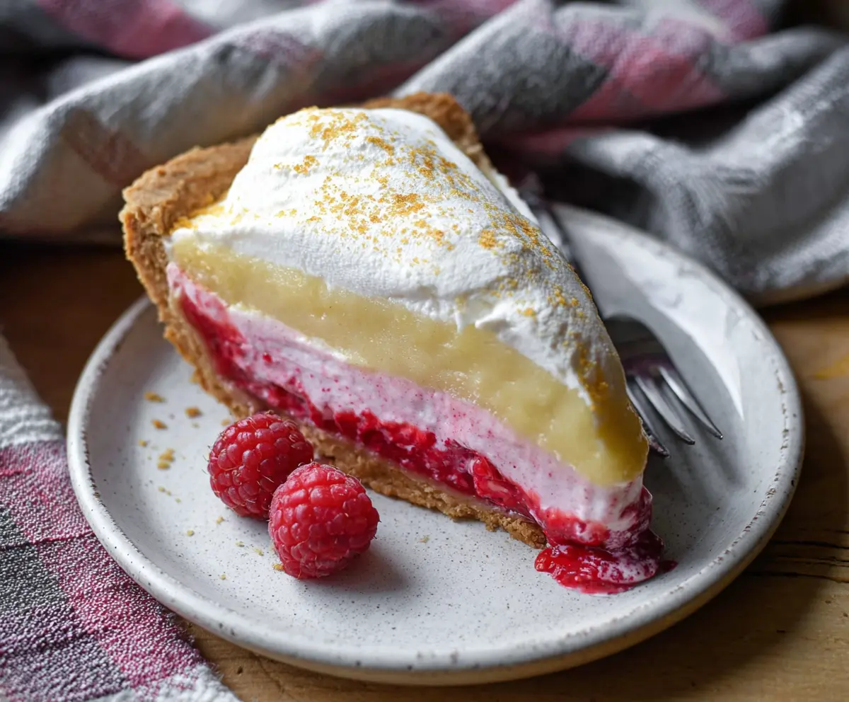 Lemon Raspberry Pie