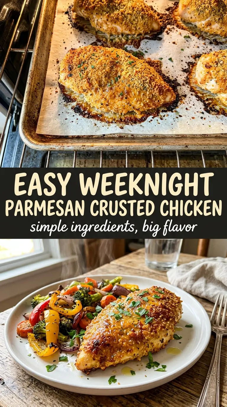 Baked Paprika Parmesan Chicken
