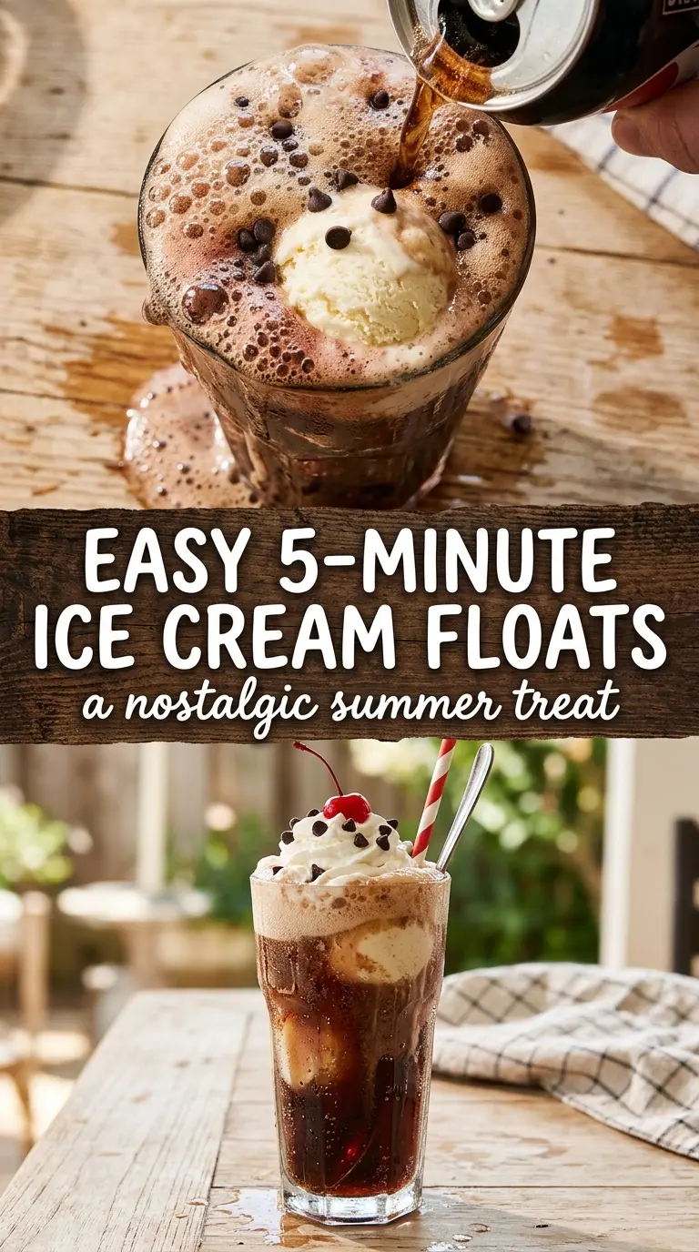Black Cherry Chocolate Chip Floats fizzy creamy nostalgic