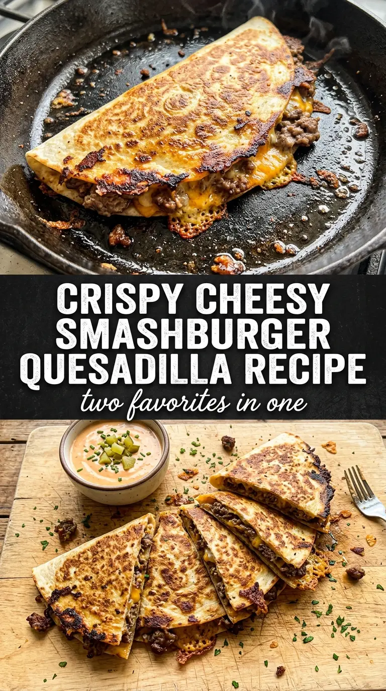 Smashburger Quesadillas crispy cheesy burger