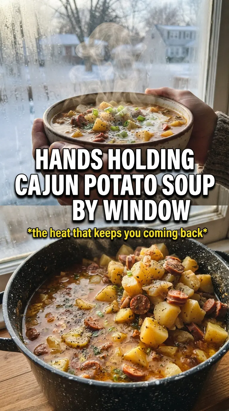 Cajun Potato Soup smoky creamy hearty