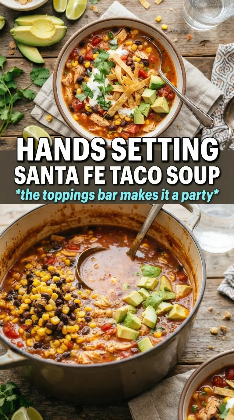 Santa Fe Taco Soup hearty Southwestern