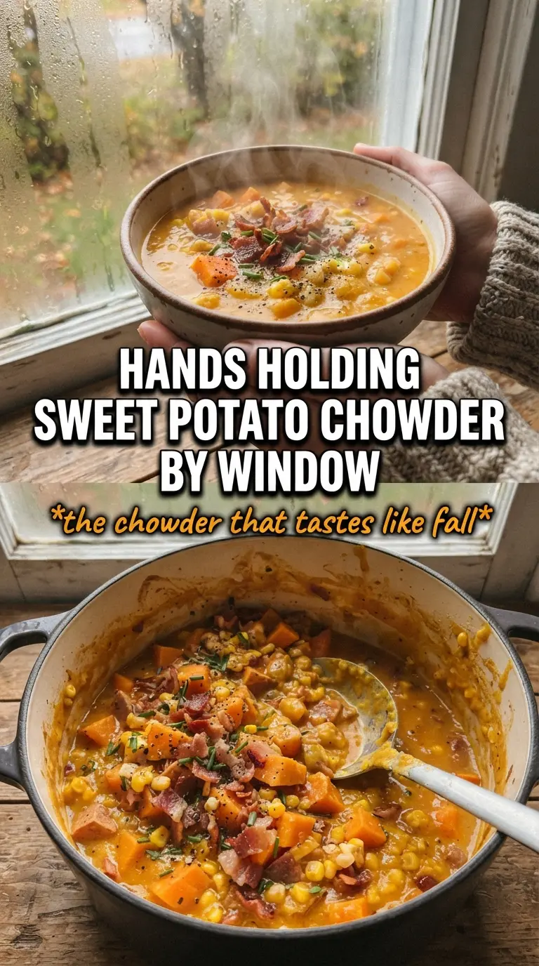 Sweet Potato Chowder creamy smoky
